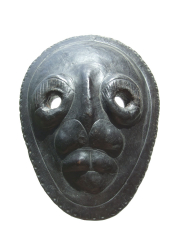 Шаманская маска из Гималаев (Непал)