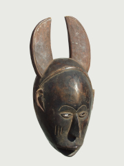Ритуальная африканская маска Igbo Нигерия