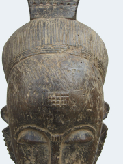 Церемониальная (ритуальная) маска народности Baoule