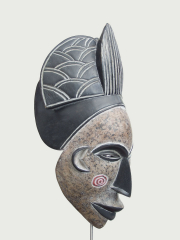 Африканская маска Igbo для интерьера