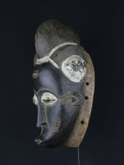 Классическая африканская маска Бауле (Baule)