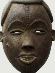Африканская маска Idoma Ikpobi