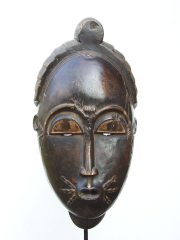 Классическая африканская маска Бауле (Baule)