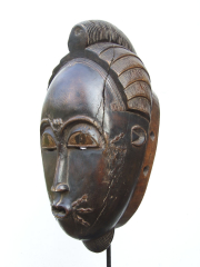 Классическая африканская маска Бауле (Baule)