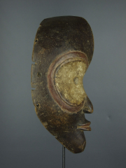 Купить африканскую маску народа Lulua (Конго) 