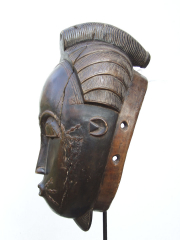Классическая африканская маска Бауле (Baule)