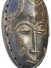 Церемониальная маска народности Бауле (Baule)