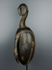 Африканская маска птицы-носорога Ligbi Hornbill с одним клювом