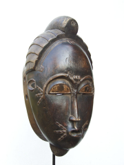 Классическая африканская маска Бауле (Baule)