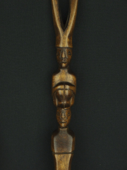 Декоративные вилка и ложка из дерева народности Ifugao