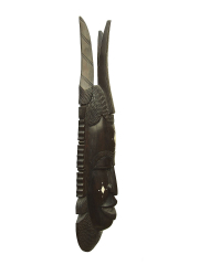 Настенная декоративная африканская маска из эбенового дерева "Союзник"