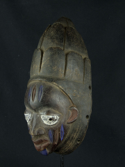 Ритуальная маска народности Yoruba, используемая в культе Gelede
