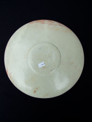 Декоративная ффриканская тарелка из натурального камня талькохлорит