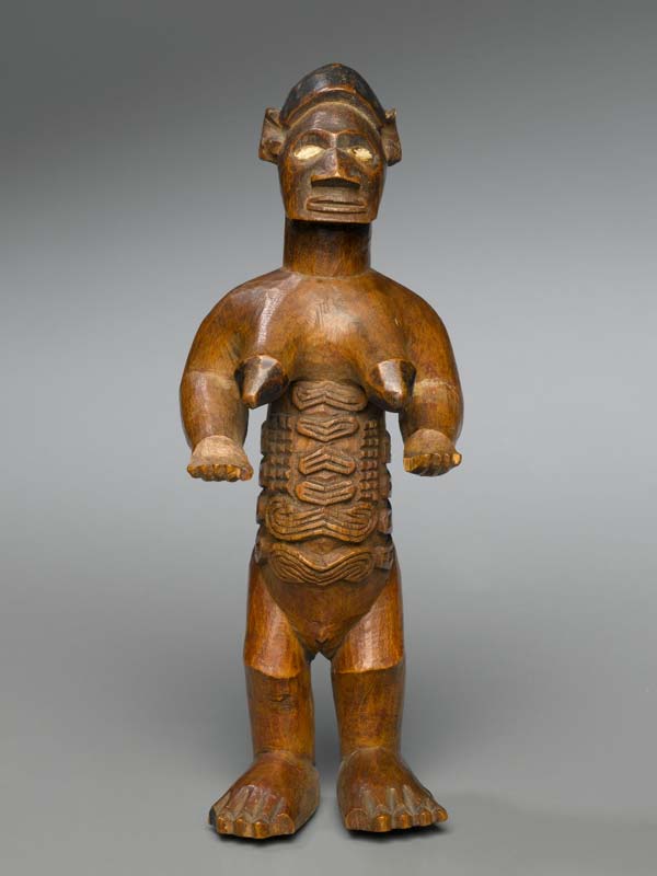 Ритуальная статуэтка Beembe Бруклинского музея 