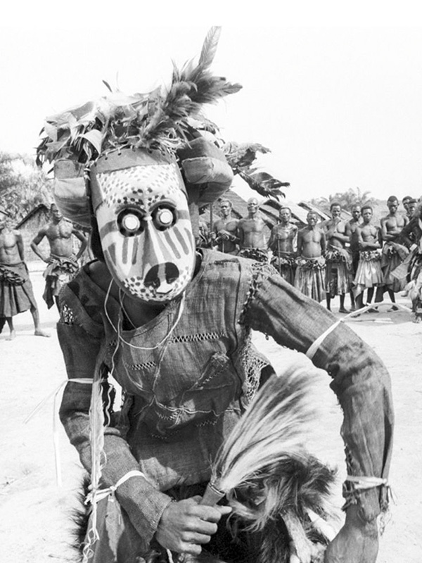 Ритуальная маска народности Kuba 