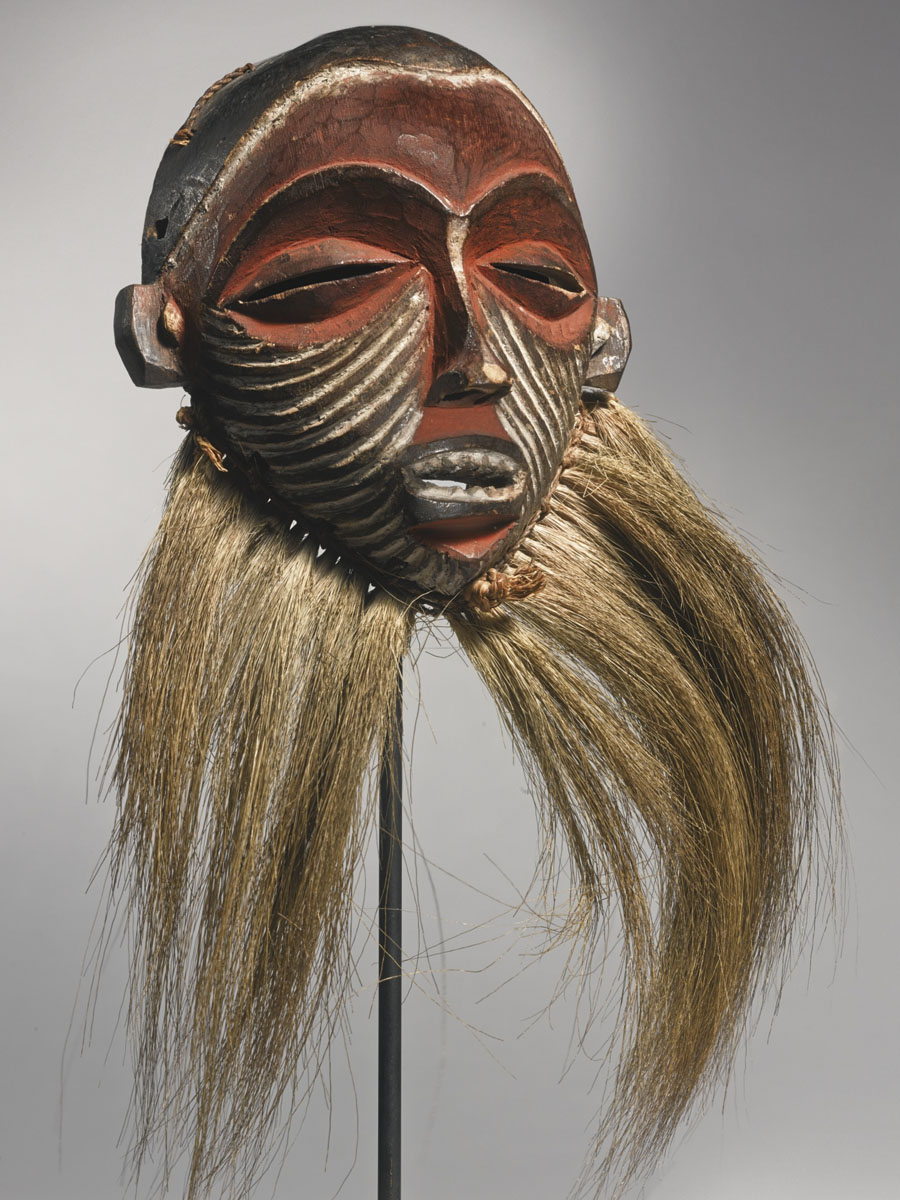 Миниатюрная маска passport народа Luba (Конго)
